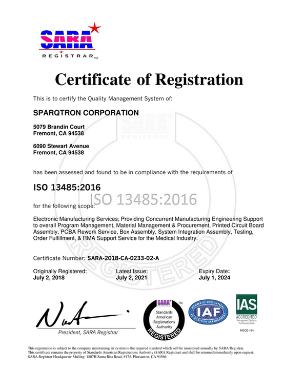 P5-Quality Commitment, ISO 9001 & 13485 Certified